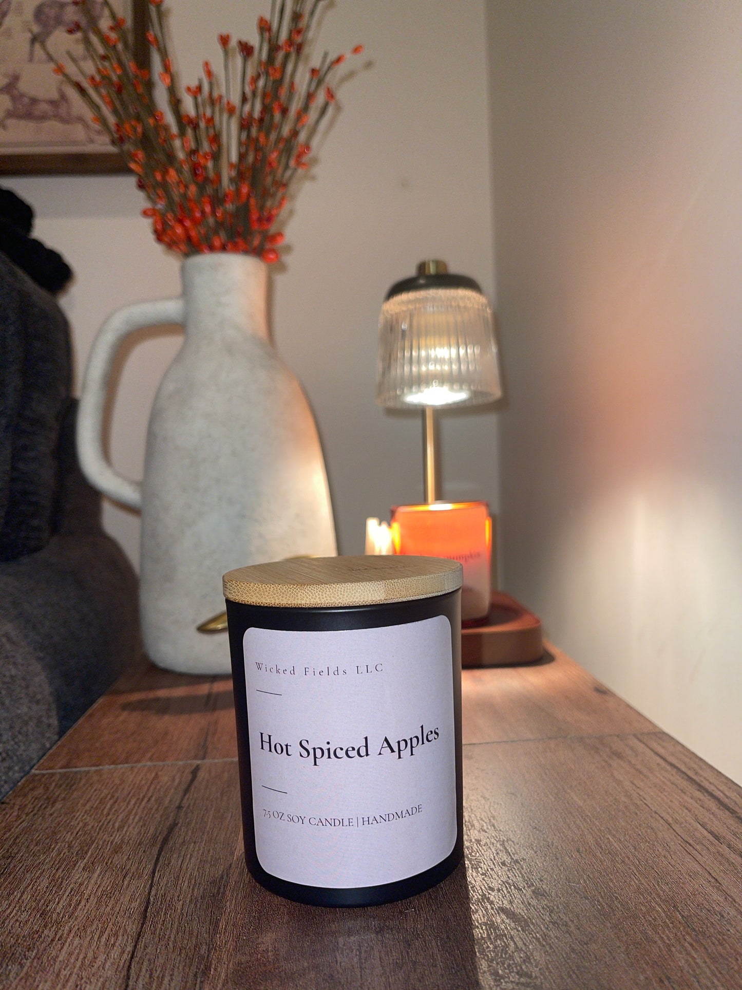 Hot Spiced Apple Jars