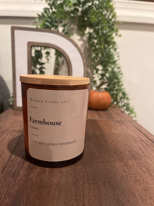 Farmhouse- Leaves Jars