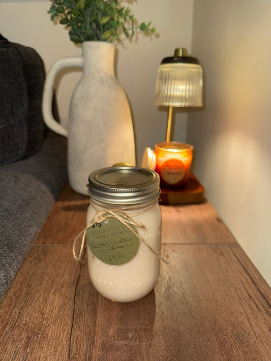 Toasted Pumpkin Spice Mason Jar